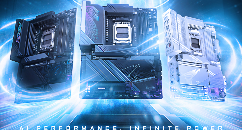 GIGABYTE выпустила шесть плат серии X870E AORUS X3D