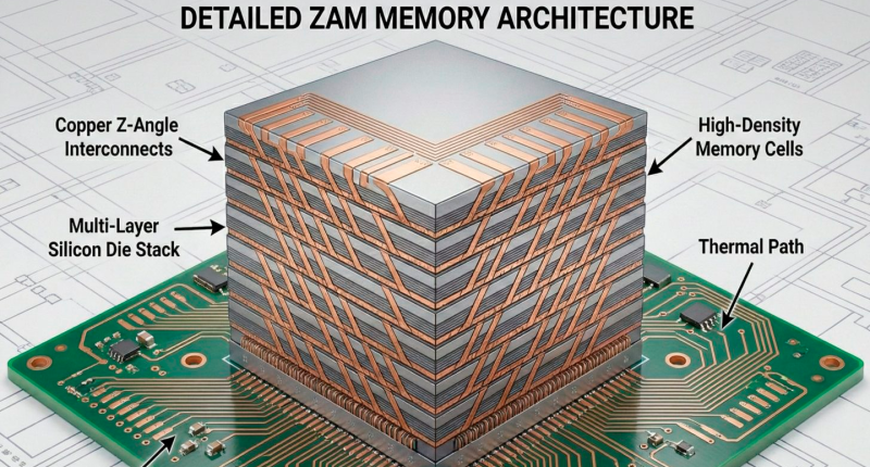 Intel разрабатывает новую память Z-Angle Memory